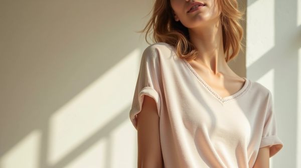 Confort optimal avec un t-shirt en laine mérinos pour femme