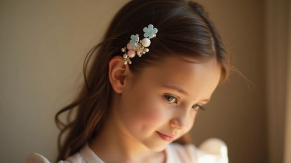 Des boucles d'oreille clip fillette pour styliser sans perçage